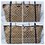 Gucci Borsa Tote GG Canvas Jolicoeur Marrone/Beige - vista 5