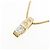 Autre Marque Collar de Diamante Au750 Dorado - vista 3