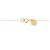 Autre Marque Collana Sweet Pea in Oro Au750 e Pietra di Luna D'oro - vista 4