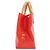 Borsa Louis Vuitton Vernis Lead PM Rosso - vista 3
