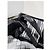 Borsa Balenciaga Cabas S in tela a righe - Blu Navy Nero Bianco - vista 5