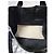Borsa Balenciaga Cabas S in tela a righe - Blu Navy Nero Bianco - vista 9