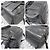Balenciaga Agneau Classic Hardware Zip Traveler Rucksack - Grau - Ansicht 9