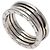 Bulgari Bvlgari B.zero1 3-Band Ring aus Weißgold