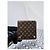 Louis Vuitton Monogram Folding Portafoglio e Custodia Gioielli Marrone - vista 2
