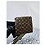 Louis Vuitton Monogram Folding Portafoglio e Custodia Gioielli Marrone - vista 4