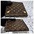 Louis Vuitton Monogram Folding Portafoglio e Custodia Gioielli Marrone - vista 7