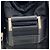Borsa a tracolla in nylon nero Prada - vista 12