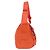 Borsa a tracolla Prada Logo in nylon arancione - vista 3