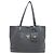 Borsa Tote Prada in pelle nera con logo Nero