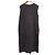 Autre Marque Vestido de algodão macio natural ebure Marrom - vista 2