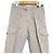 Autre Marque Pantaloni in lino e cotone taglio CARROT FIT PT01 - vista 3