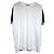 Camiseta de manga corta Givenchy con detalles de cinta Negro Blanco