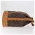 Zaino Louis Vuitton Randonnee Monogram Canvas PM Marrone - vista 3