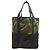 MCM Camouflage Muster Tote Bag Schwarz Khaki