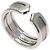 Cartier C2 Band Ring aus 18K Weißgold