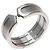 Anello C2 Band in oro bianco 18K Cartier - vista 2