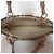 Autre Marque Francesco Biasia Lederhandtasche mit Blumenmotiv Beige - Ansicht 7