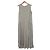 Autre Marque Ärmelloses langes Kleid mit seitlicher Raffung & DEAR Grün Khaki