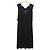 Autre Marque JUSGLITTY Double Cross Kleid Schwarz