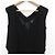 Autre Marque JUSGLITTY Double Cross Kleid Schwarz - Ansicht 3