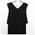 Autre Marque JUSGLITTY Double Cross Kleid Schwarz - Ansicht 4