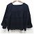 Autre Marque Camicetta 45R Indigo Aw Satin Cutwork Blu - vista 2