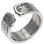 Anello Cartier 2C Band in oro bianco 18K - vista 2