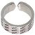 Anello Cartier 2C Band in oro bianco 18K - vista 4