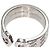 Anello Cartier 2C Band in oro bianco 18K - vista 5
