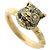 Gucci Le Marché des Merveilles Cat Ring Golden