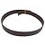 Cintura in pelle Louis Vuitton Utah Ceinture Initials M6902 da uomo Marrone scuro - vista 2