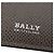 Cartera bi-fold a rayas Bally Blanco Roja Marrón oscuro - vista 6