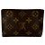 Portafoglio bi-fold Monogram Louis Vuitton Marrone Rosso - vista 2