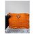 Prada Tessuto Gaufre Clutch in Nylon Arancione - vista 12
