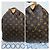 Louis Vuitton Keepall Bandoulière 50 Monogram Patches Marrone Beige - vista 7