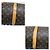 Louis Vuitton Keepall Bandoulière 50 Monogram Patches Marrone Beige - vista 8