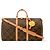 Louis Vuitton Keepall Bandouliere 50 Tela Monogram Perforata Marrone Monogramma