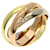 Cartier Trinity Ring Pink Weiß Gelb  - Ansicht 2