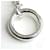 Hermès Hermes Chaine d'ancre Alea II GM Silver Pendant Silvery  - view 3