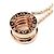 Bulgari Collana Bvlgari B.zero1 in oro rosa D'oro