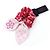 Scrunchie in seta rosa Louis Vuitton - vista 2