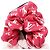 Scrunchie in seta rosa Louis Vuitton - vista 6