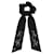 Hermès Hermes Scrunchie Night Parade Clou de Selle Black Multiple colors Silk Cotton