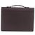 Louis Vuitton Serviette Kourad Taiga Leather Bordò - vista 2
