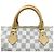 Borsa Louis Vuitton Damier Azur Speedy 30 Bianco - vista 5