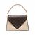Louis Vuitton Double V Handtasche aus Kalbsleder mit Monogram Canvas Beige - Ansicht 2