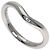 Tiffany & Co. geschwungener Ring aus Platin
