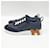 Hermès Bouncing Sneaker in pelle di vitello e scamosciato Nero Arancione - vista 2