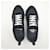 Hermès Bouncing Sneaker in pelle di vitello e scamosciato Nero Arancione - vista 5